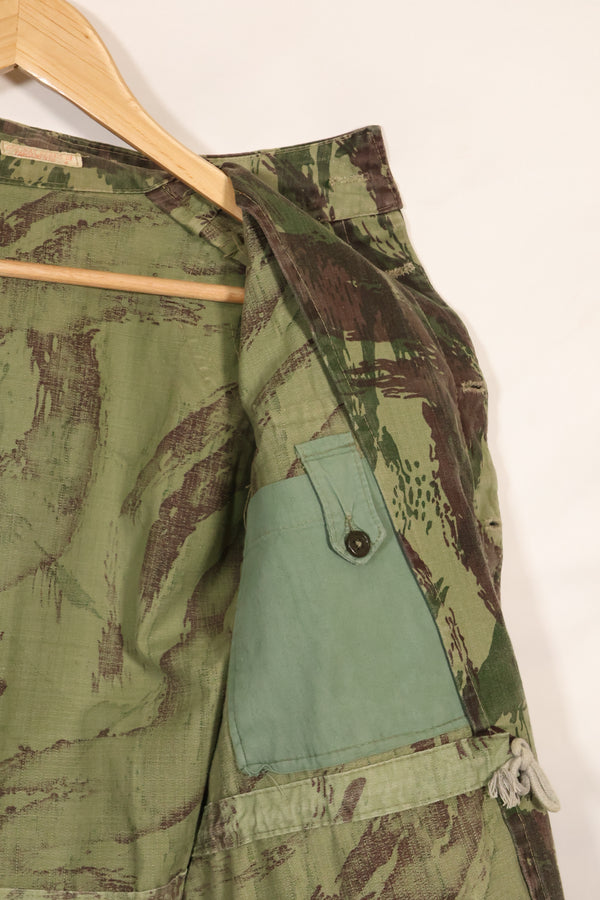 1960年代〜70年代　ポルトガル軍　リザード迷彩　コンバットジャケット　中古品