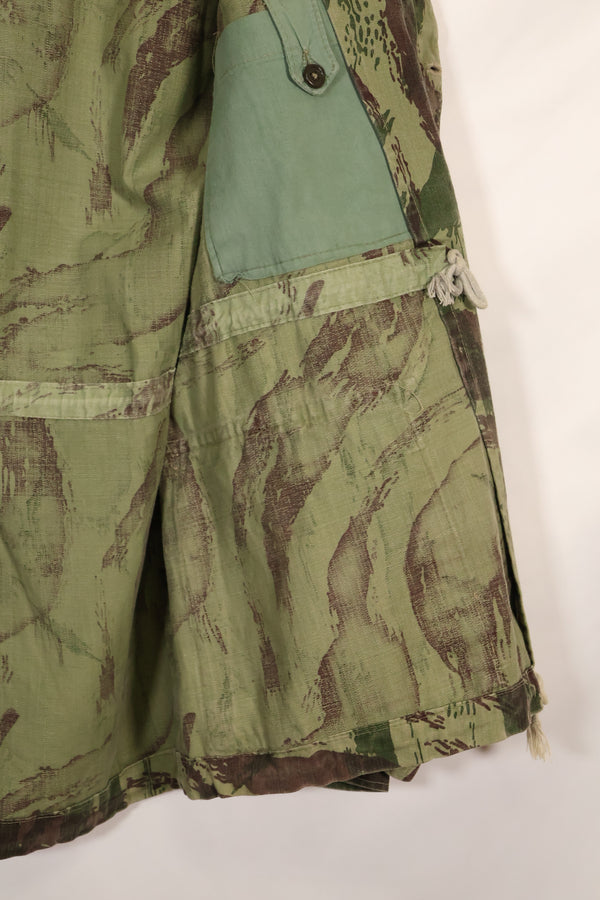 1960年代〜70年代　ポルトガル軍　リザード迷彩　コンバットジャケット　中古品