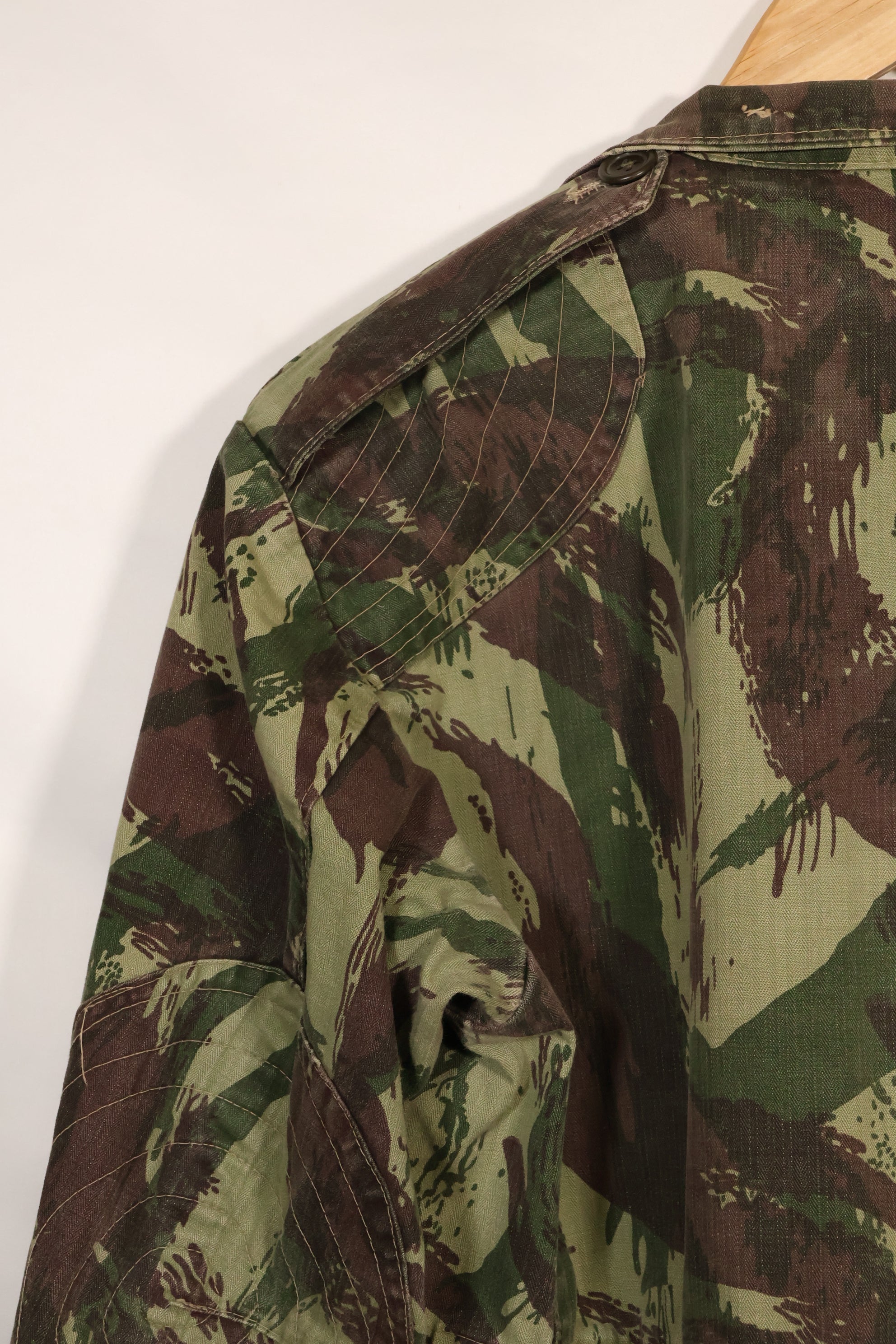 1960年代〜70年代　ポルトガル軍　リザード迷彩　コンバットジャケット　中古品