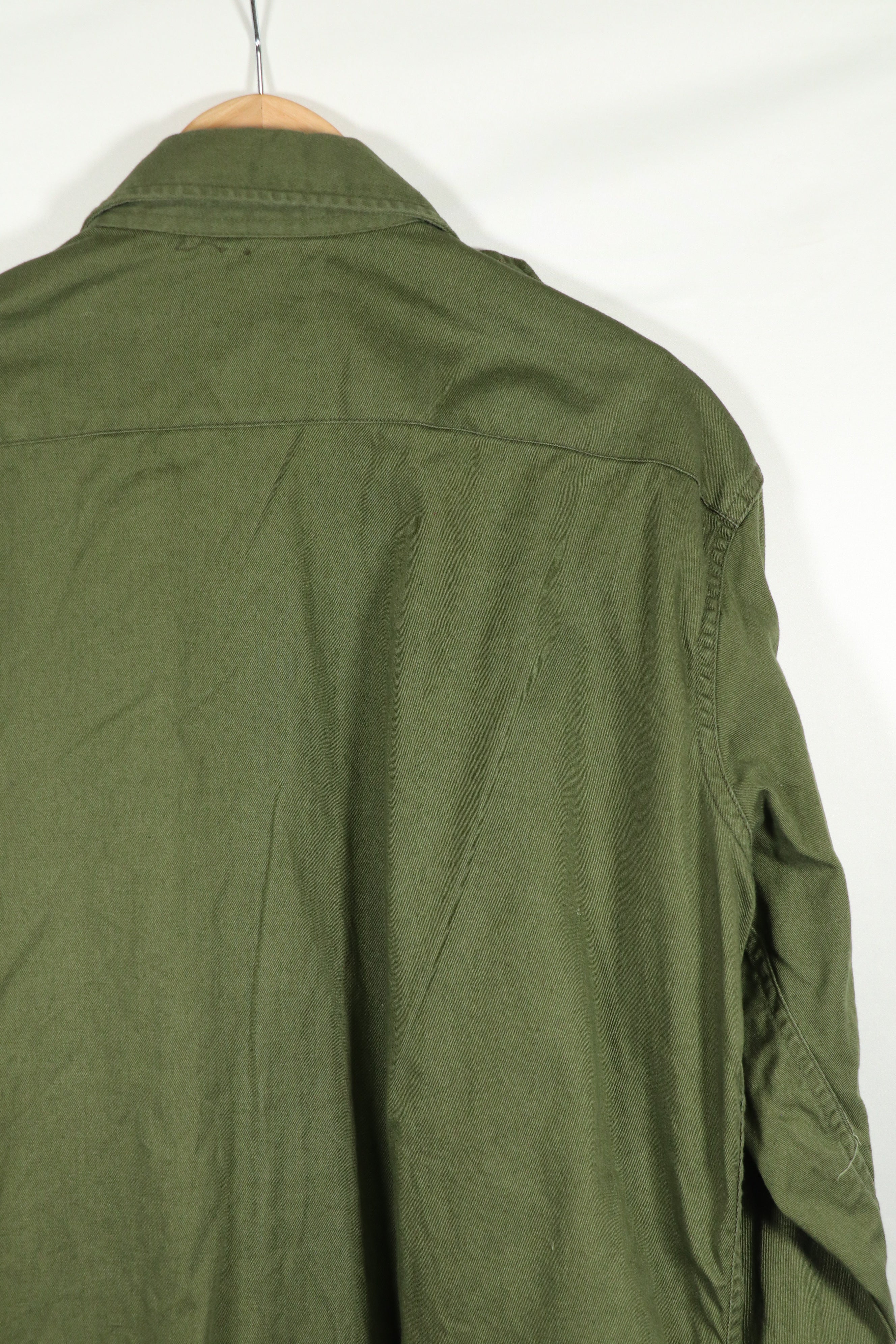 正品1965年澳大利亚陆军军用衬衫，二手