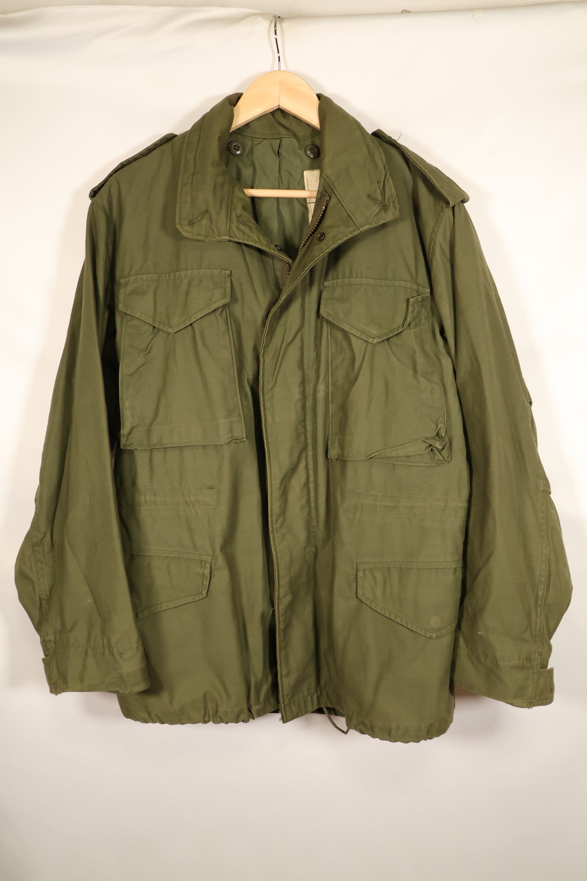 1975年契約　S-R　アメリカ軍　M65 フィールドジャケット　状態良い　ジャケットのみ　中古品