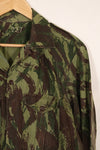 1960年代〜70年代　ポルトガル軍　リザード迷彩　コンバットシャツ　中古品