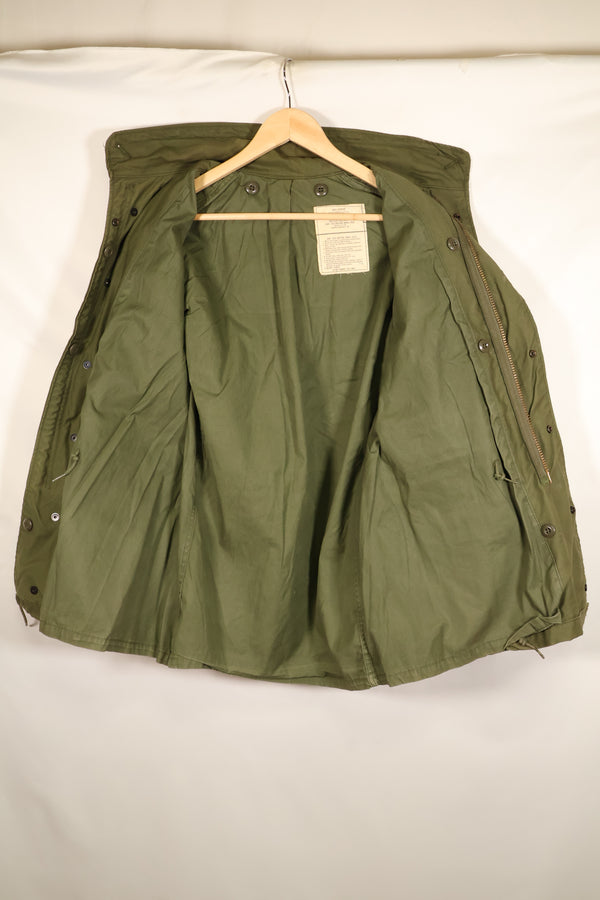 1975年契約　S-R　アメリカ軍　M65 フィールドジャケット　状態良い　ジャケットのみ　中古品