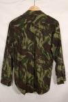 1960年代〜70年代　ポルトガル軍　リザード迷彩　コンバットシャツ　中古品
