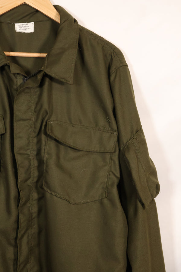 1971年契約　X-L-L　アメリカ軍　NOMEX シャツ　パイロット戦闘服　ほぼ未使用品