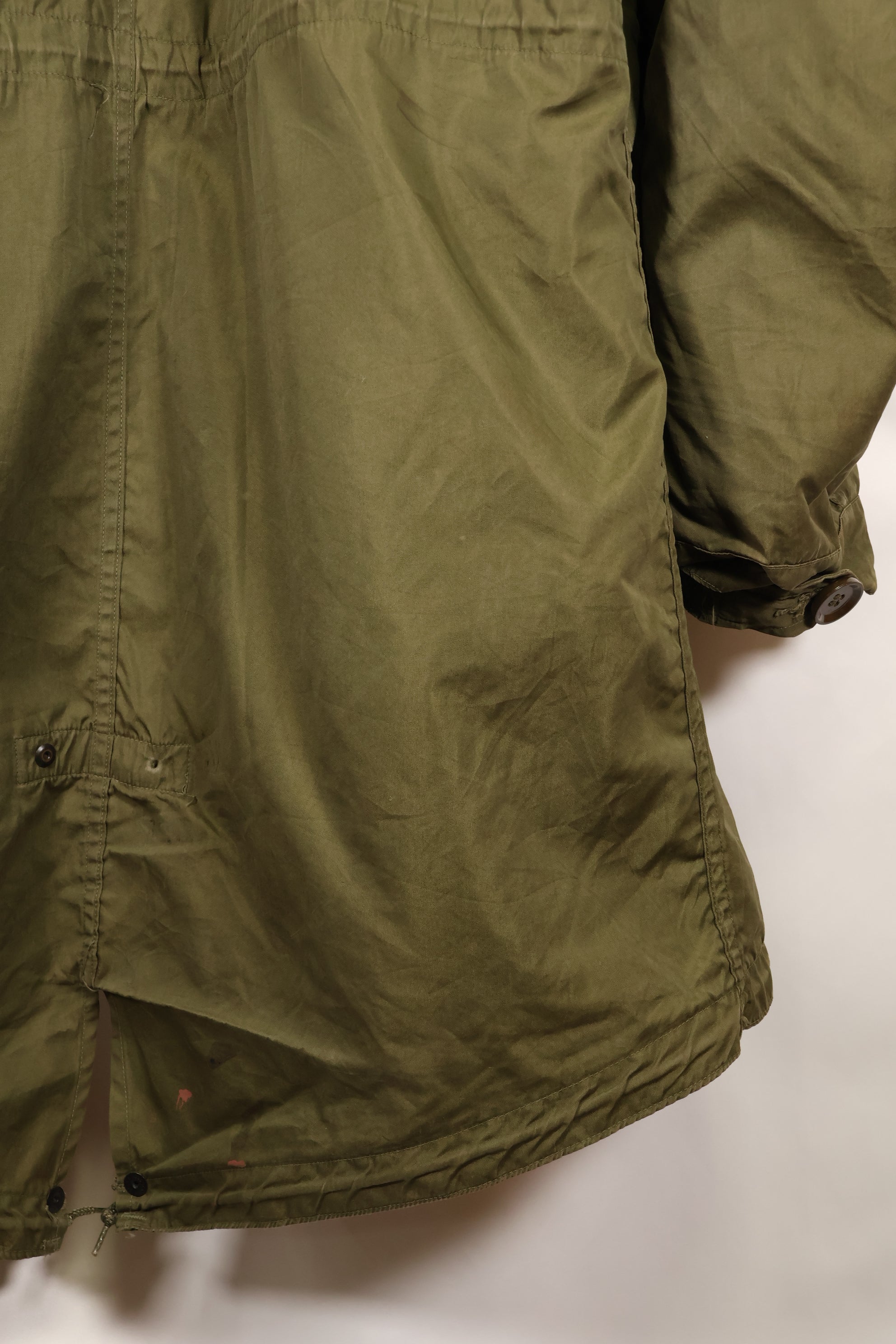 1950年代前半　M51 フィールドパーカー　フィッシュテイル　ウールパイルライナー付き　中古品