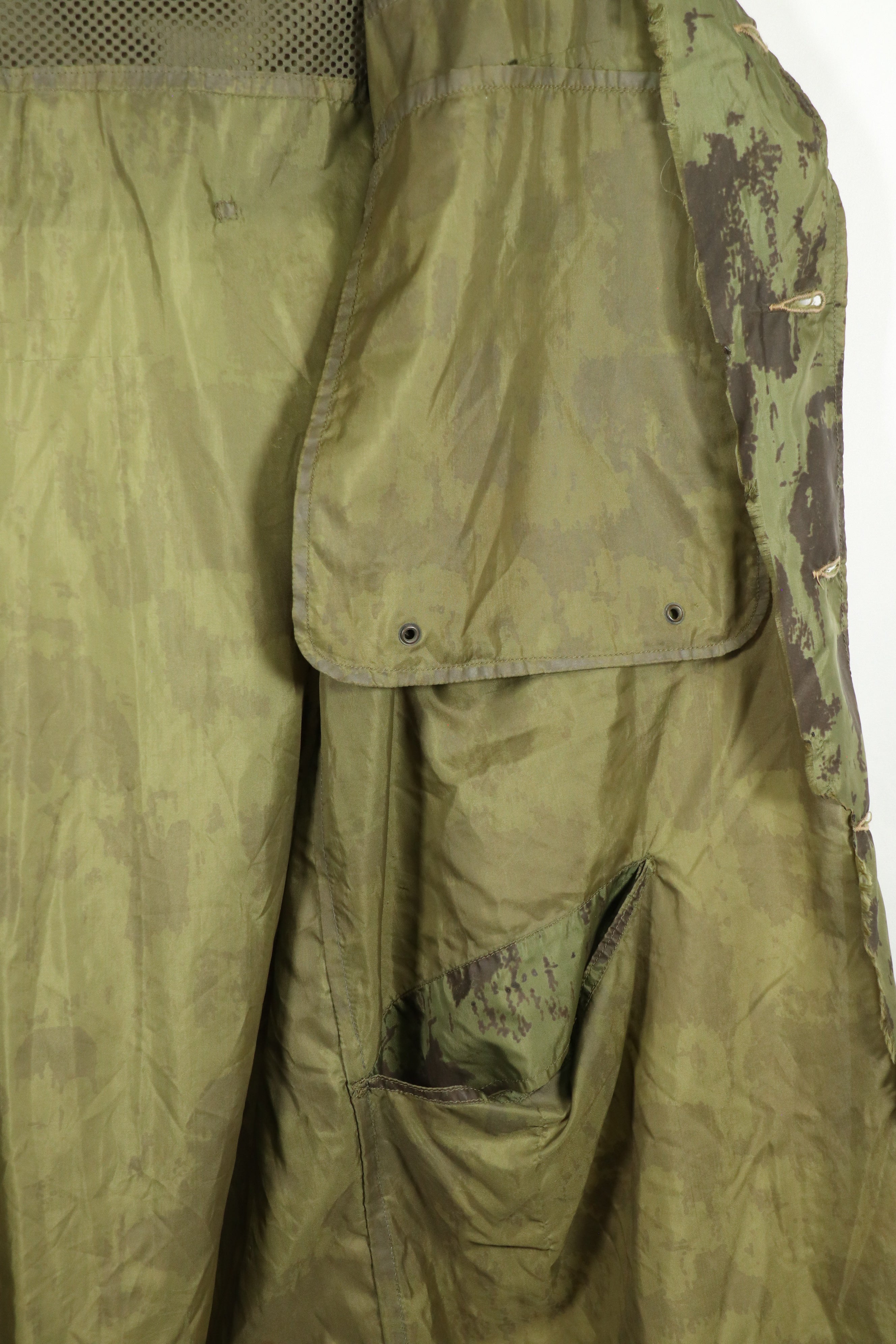 実物　1967年製　オーストラリア軍　レインコート　中古品　退色あり　使用感あり C