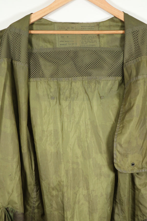 実物　1967年製　オーストラリア軍　レインコート　中古品　退色あり　使用感あり C