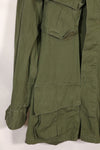 Circa 1966-67 S-R 2nd Model Jungle Fatigue Jacket without epaulettes, eclectic, used.
