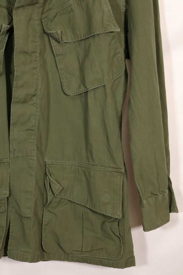 Circa 1966-67 S-R 2nd Model Jungle Fatigue Jacket without epaulettes, eclectic, used.