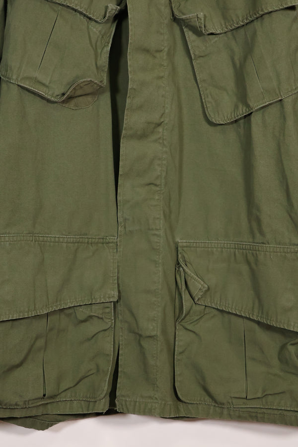 Circa 1966-67 S-R 2nd Model Jungle Fatigue Jacket without epaulettes, eclectic, used.