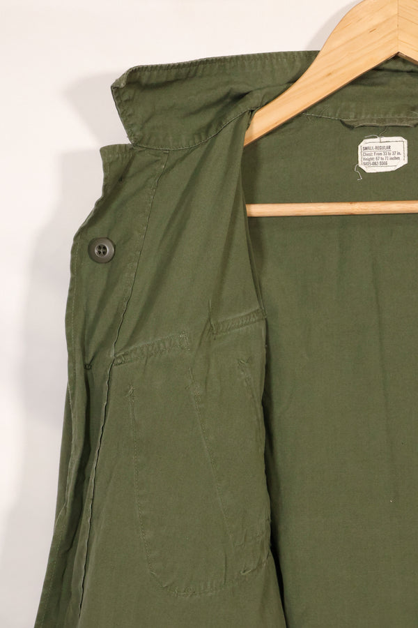Circa 1966-67 S-R 2nd Model Jungle Fatigue Jacket without epaulettes, eclectic, used.