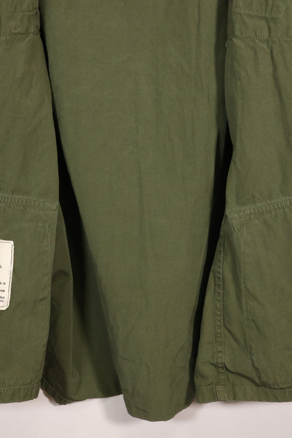 Circa 1966-67 S-R 2nd Model Jungle Fatigue Jacket without epaulettes, eclectic, used.