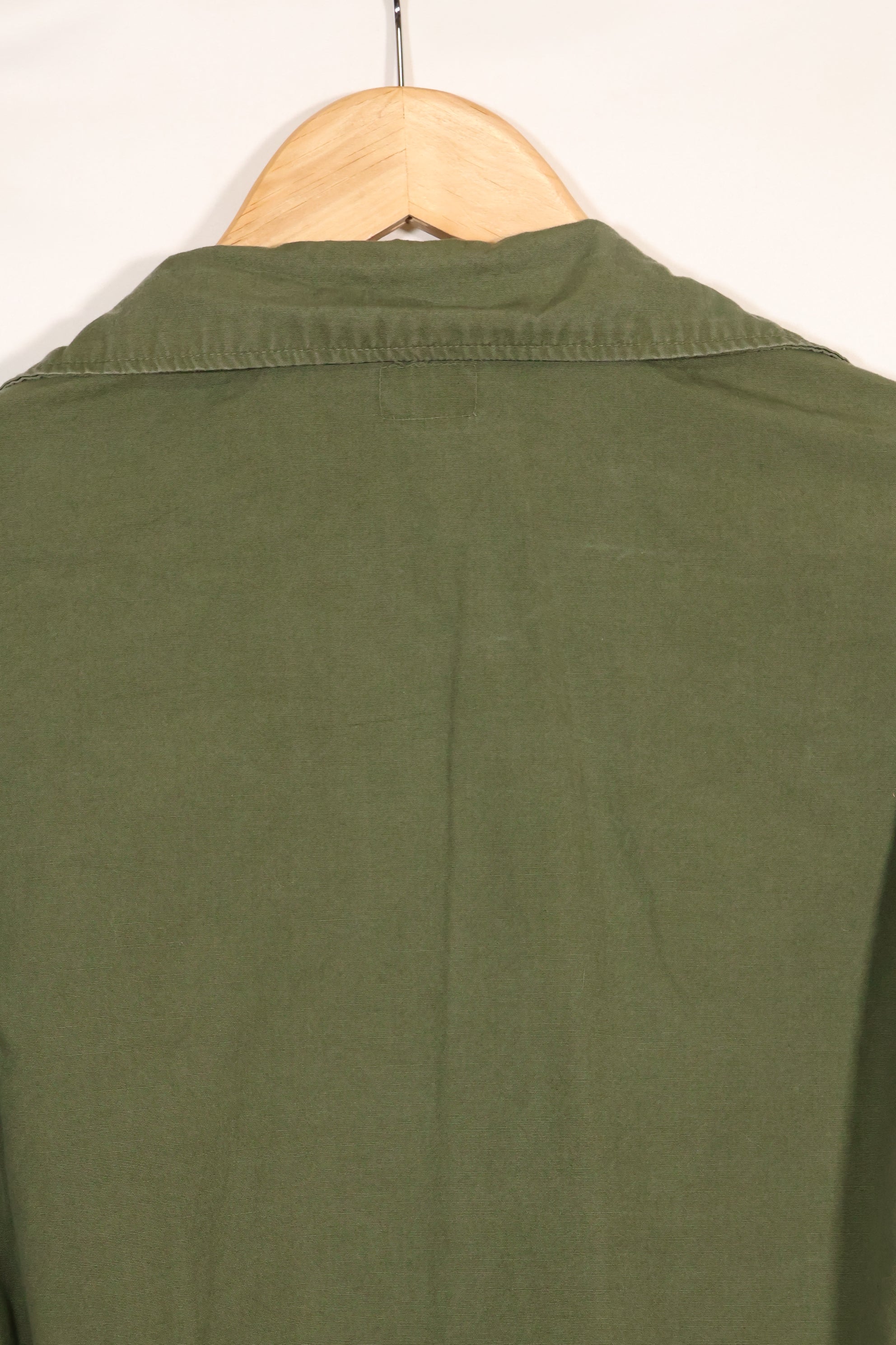Circa 1966-67 S-R 2nd Model Jungle Fatigue Jacket without epaulettes, eclectic, used.