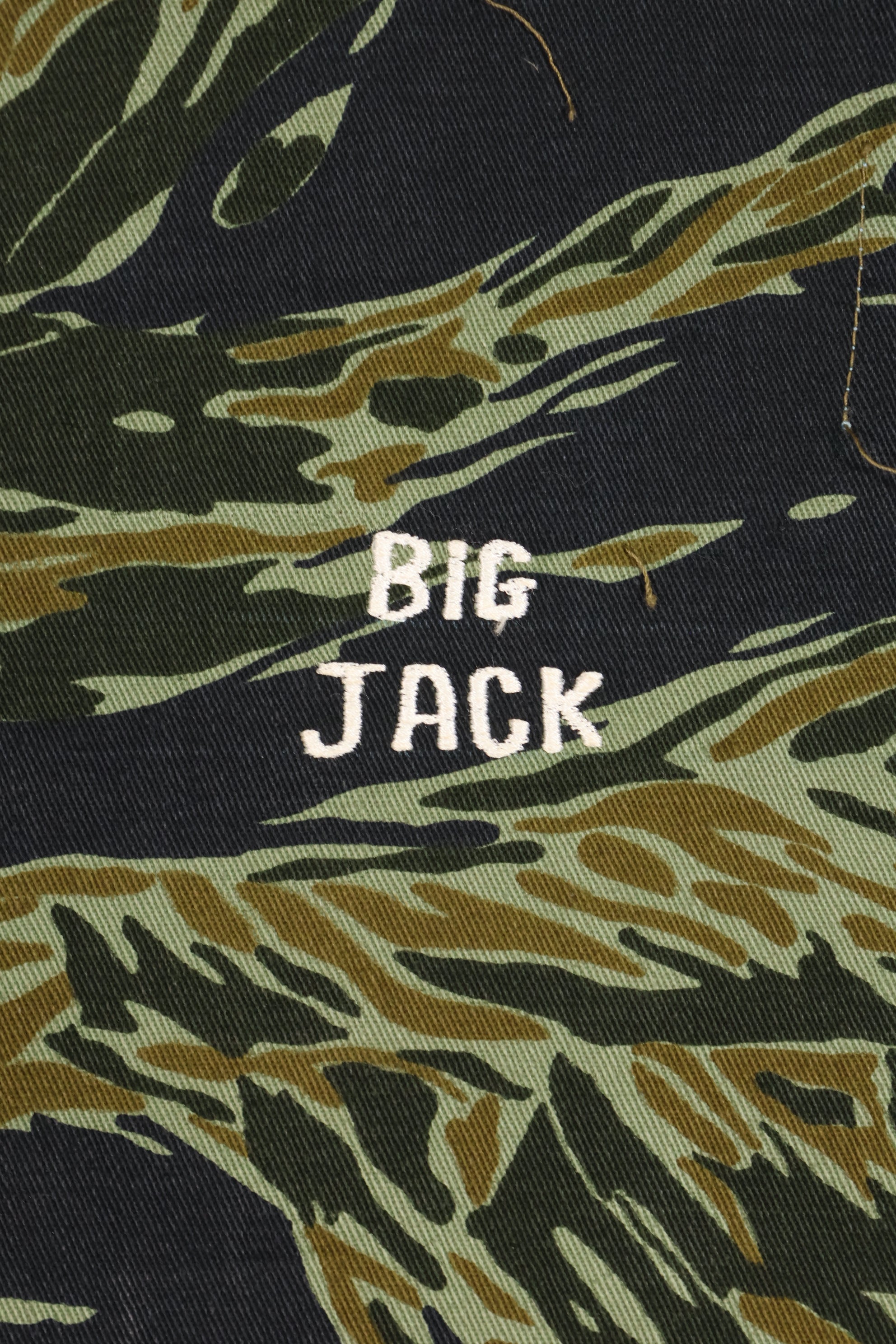 Circa 1970: Tiger Stripe Tour Vest, made by Thai Taylor, unused