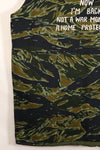 Circa 1970: Tiger Stripe Tour Vest, made by Thai Taylor, unused