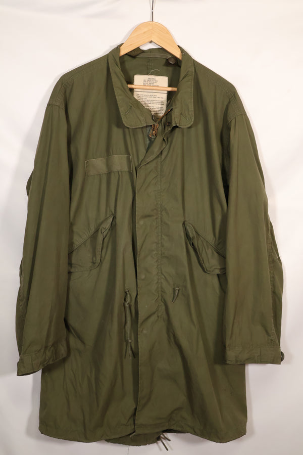 1977年契約　S-R　アメリカ軍　M65　フィールドパーカー　状態良い　中古品