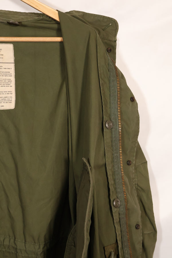 1977年契約　S-R　アメリカ軍　M65　フィールドパーカー　状態良い　中古品