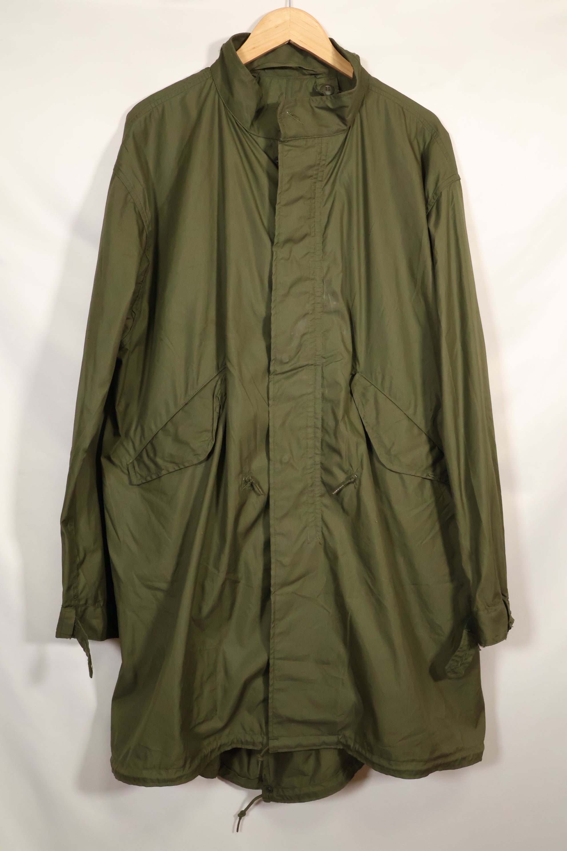 1970年契約　M-R　デッドストック　アメリカ軍　M65　フィールドパーカー　アルミジッパー　長期保管品