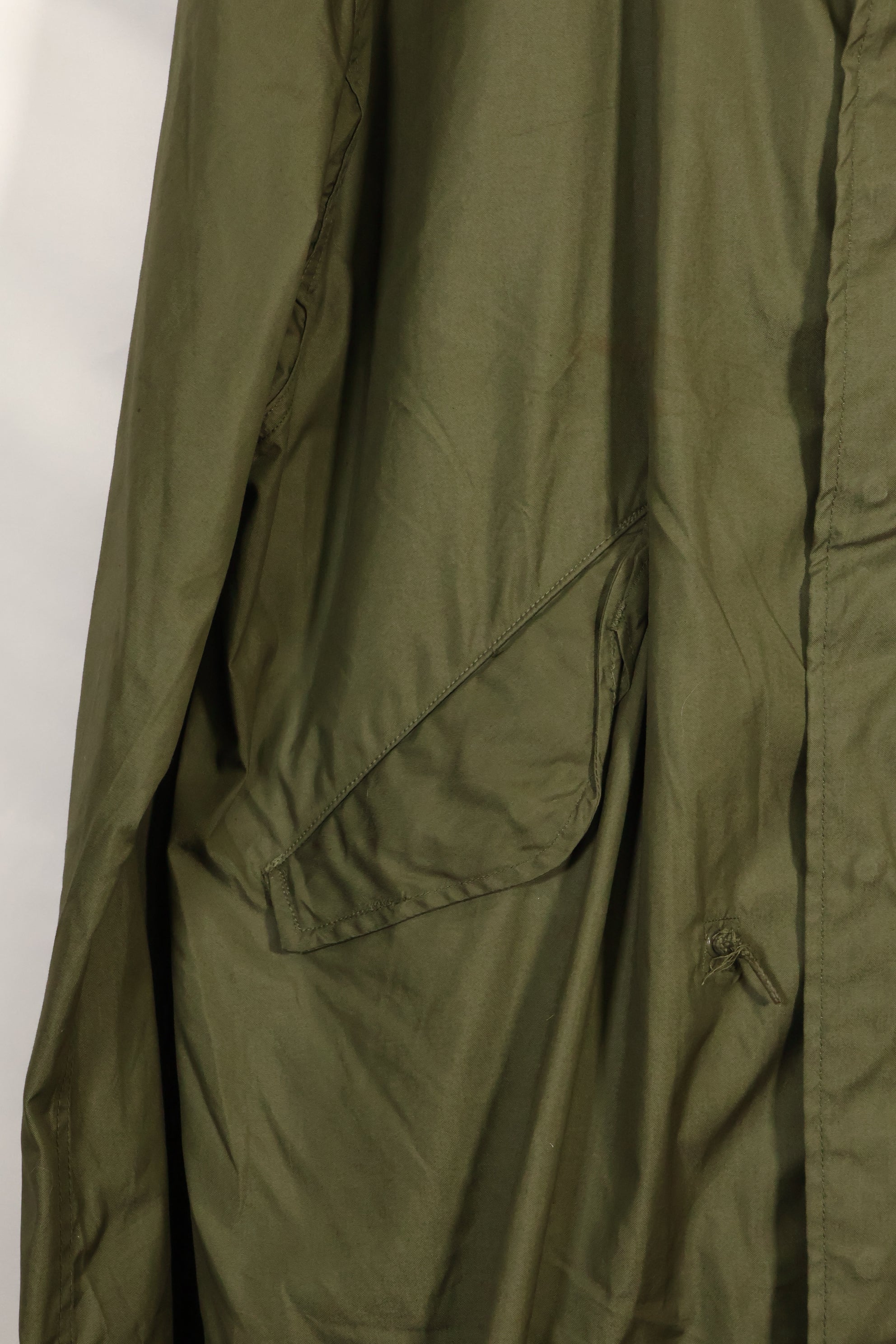 1970年契約　M-R　デッドストック　アメリカ軍　M65　フィールドパーカー　アルミジッパー　長期保管品