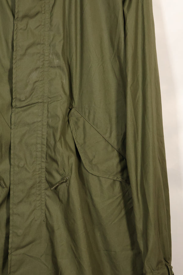 1970年契約　M-R　デッドストック　アメリカ軍　M65　フィールドパーカー　アルミジッパー　長期保管品