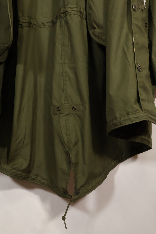 1970年契約　M-R　デッドストック　アメリカ軍　M65　フィールドパーカー　アルミジッパー　長期保管品