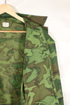 1970年契約　M-S　USMC　リップストップ　ERDL迷彩　ジャングルファティーグ　ジャケット　褪色あり　中古品