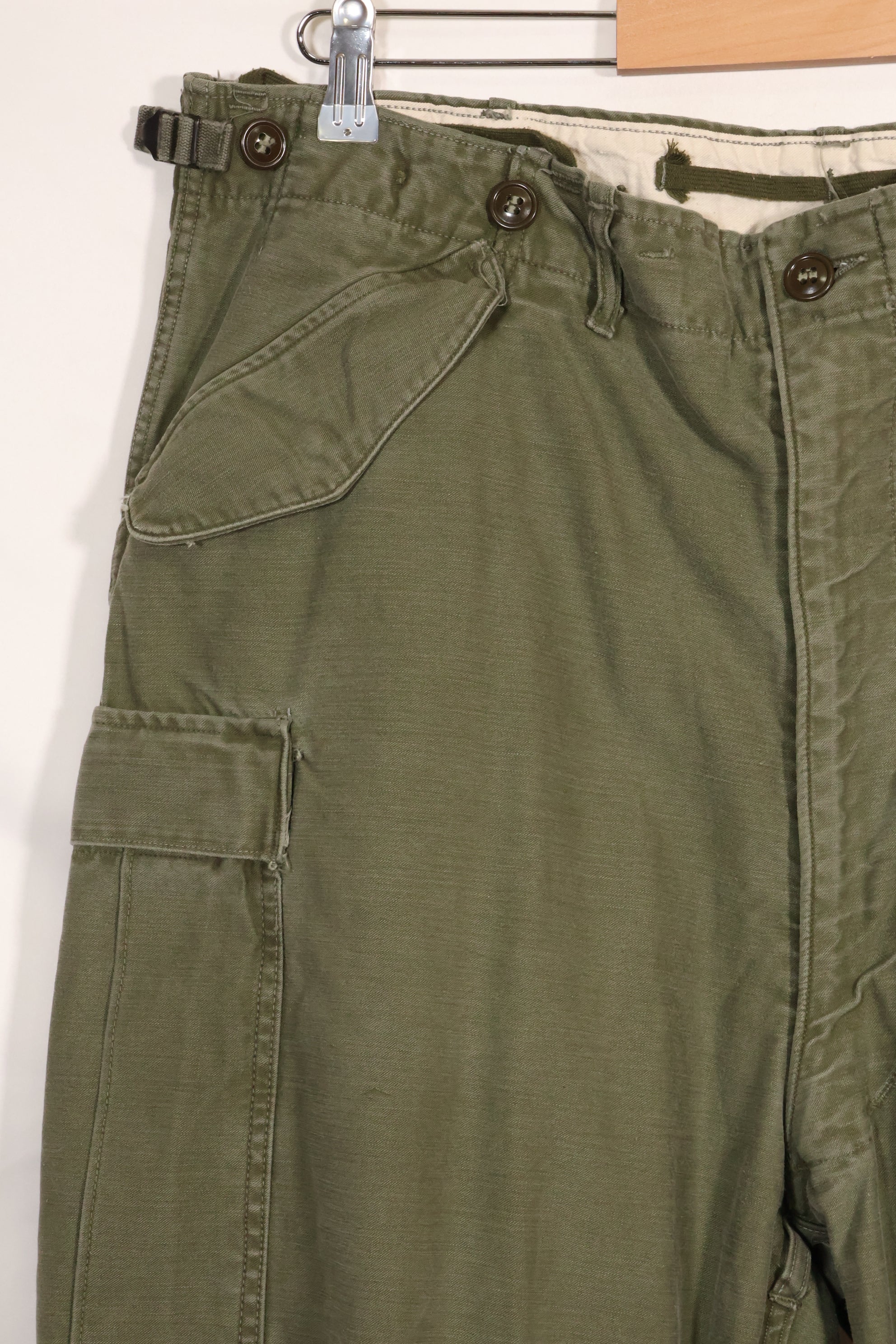 1952年契約　L-L　アメリカ軍　M-1951　フィードパンツ　大きめサイズ　中古品