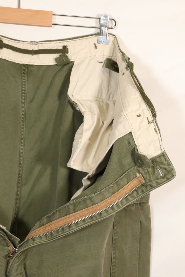 1952年契約　L-L　アメリカ軍　M-1951　フィードパンツ　大きめサイズ　中古品