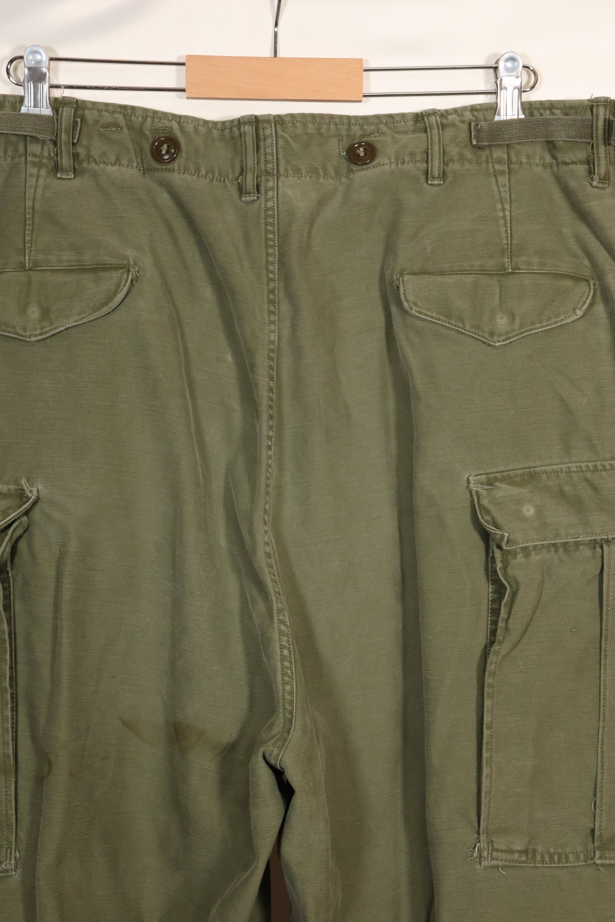 1952年契約　L-L　アメリカ軍　M-1951　フィードパンツ　大きめサイズ　中古品