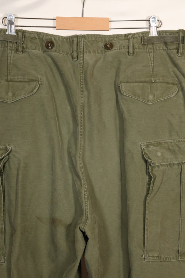 1952年契約　L-L　アメリカ軍　M-1951　フィードパンツ　大きめサイズ　中古品
