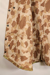 1942~43年頃　アメリカ軍　USMC　フロッグスキン迷彩　3rd Model パラマリーンジャケット　ほぼ未使用品　改造あり