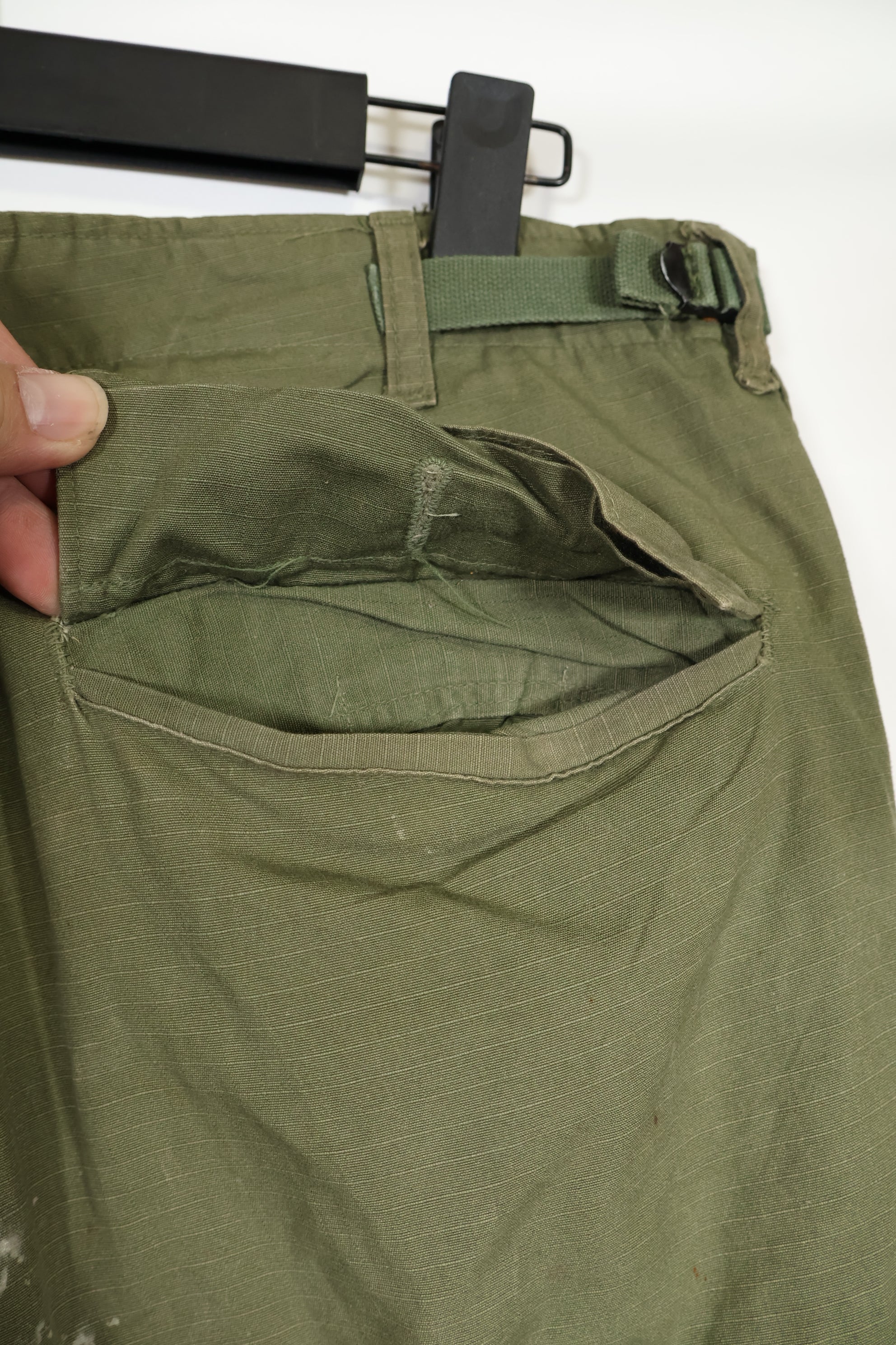 実物　1969年製　4th Model ジャングルファティーグ　SMALL-SHORT　パンツ　中古品