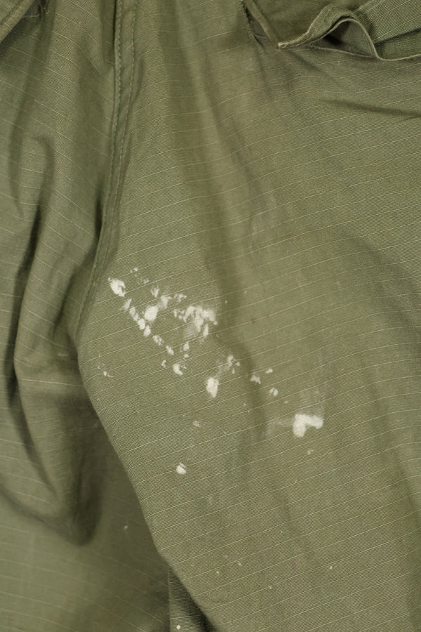 実物　1969年製　4th Model ジャングルファティーグ　SMALL-SHORT　パンツ　中古品