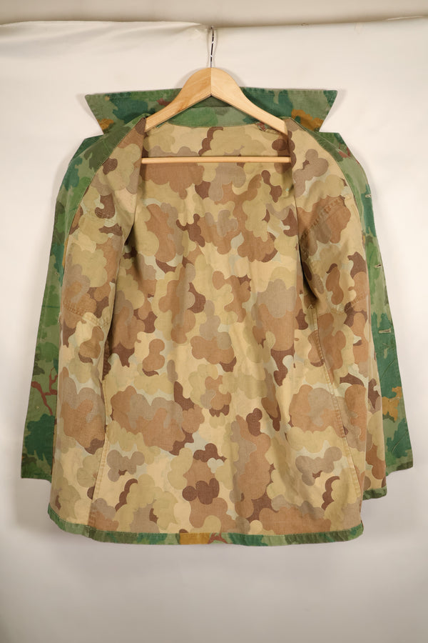 Late 1960s–Early 1970s: U.S. Marine Corps (USMC) Mitchell Camouflage Utility Shirt, Privately Procured, Tent Cloth