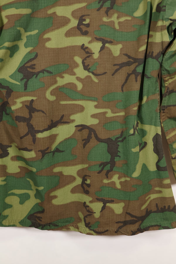 1969年契約　M-S　リップストップ　ERDL迷彩　ジャングルファティーグ　ジャケット　褪色あり　中古品  B