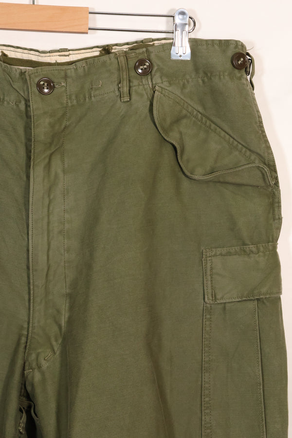 1952年契約　アメリカ軍　M-1951　フィールドパンツ　寒冷地用パンツ　中古品