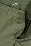 実物　ノンリップストップ生地　1967年製　3rd Model ジャングルファティーグ　パンツ　SMALL-REGULAR　中古品