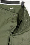 実物　ノンリップストップ生地　1967年製　3rd Model ジャングルファティーグ　パンツ　SMALL-REGULAR　中古品