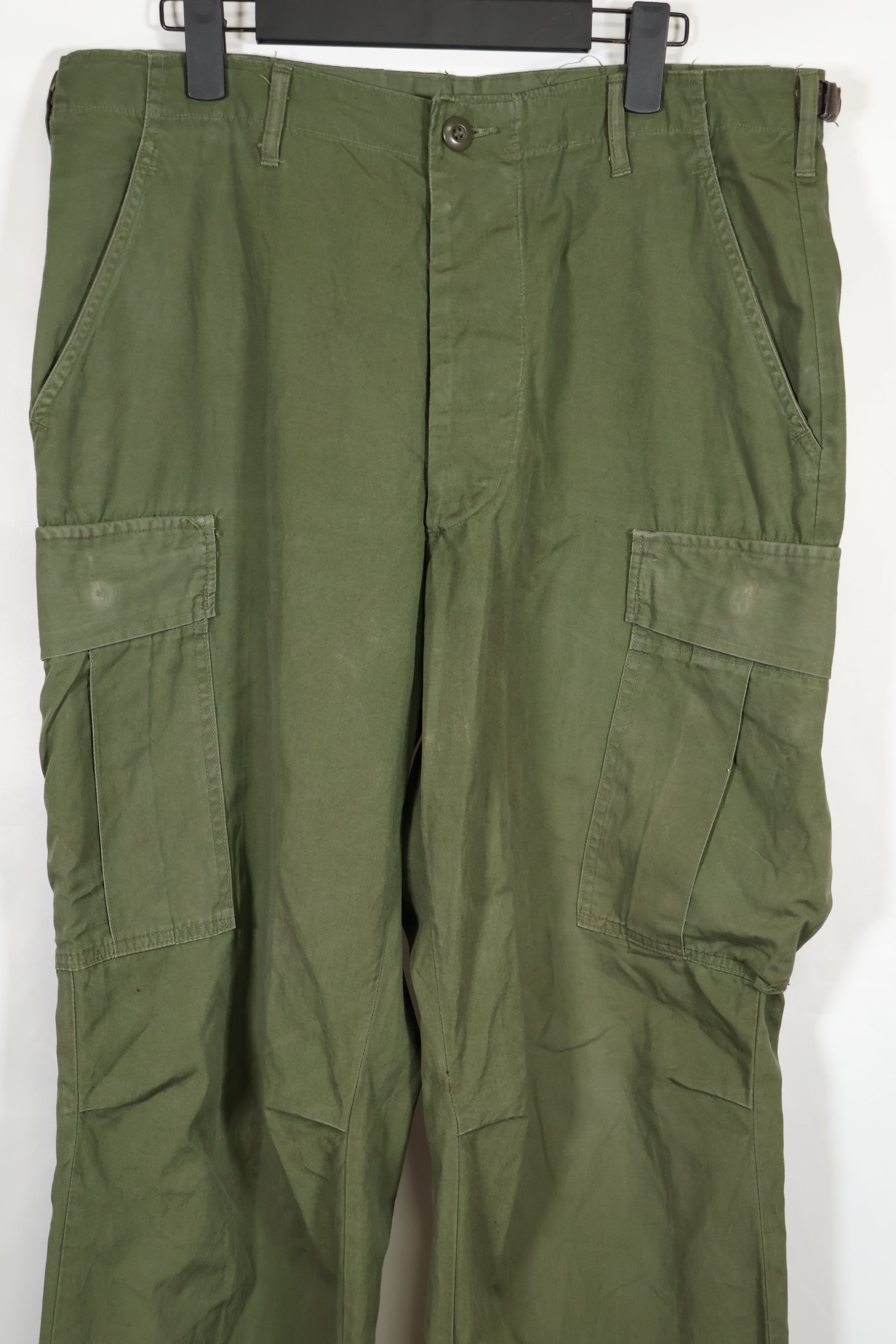 実物　ノンリップストップ生地　3rd Model ジャングルファティーグ　パンツ　MEDIUM-REGULAR　中古品