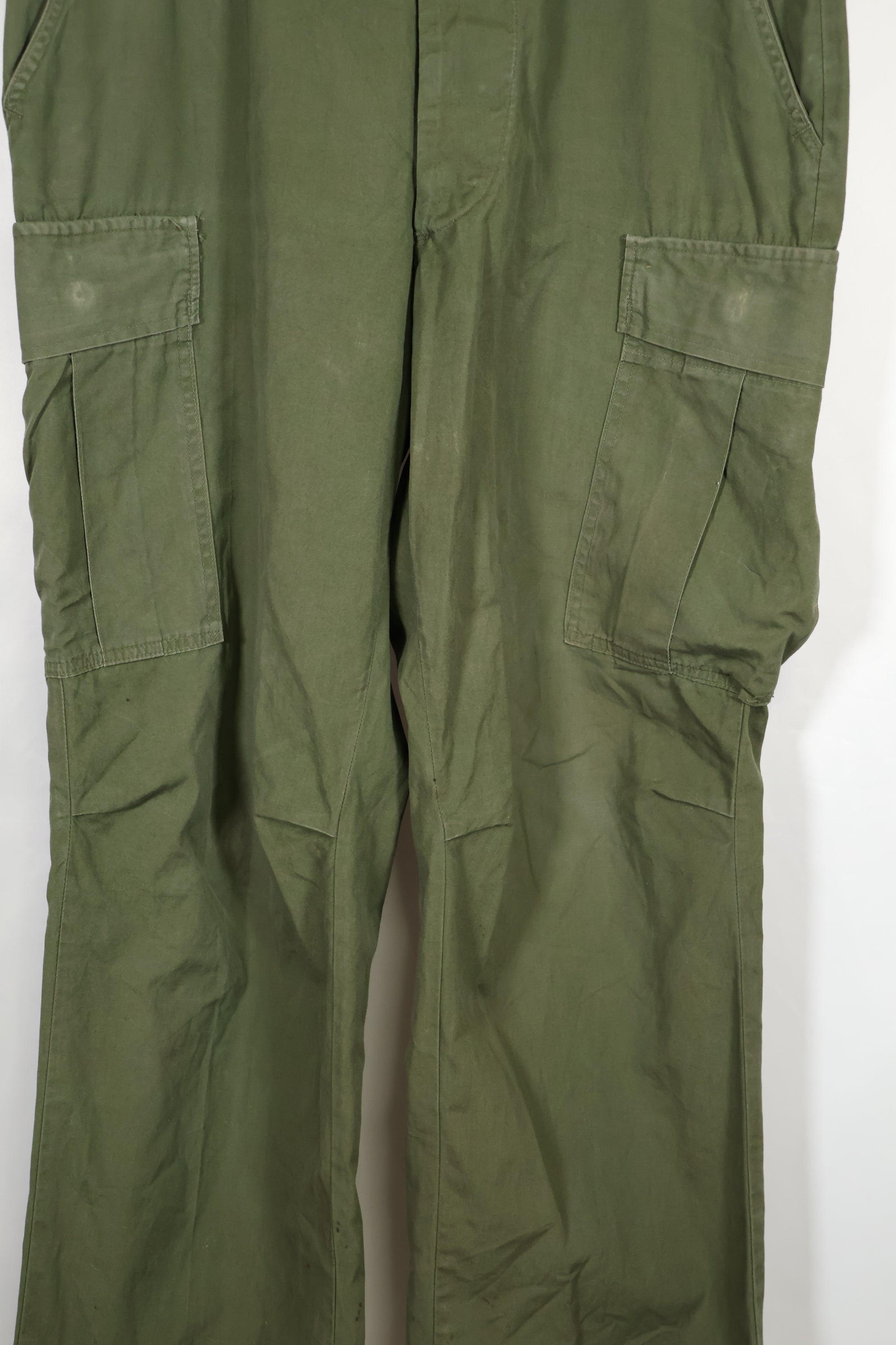 実物　ノンリップストップ生地　3rd Model ジャングルファティーグ　パンツ　MEDIUM-REGULAR　中古品