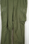 実物　ノンリップストップ生地　3rd Model ジャングルファティーグ　パンツ　MEDIUM-REGULAR　中古品