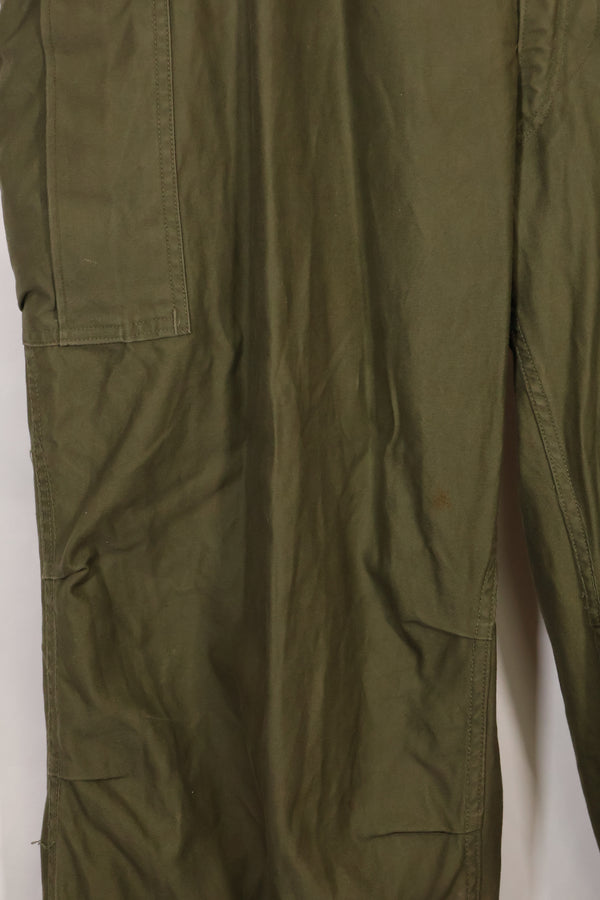 1953年契約　大きめサイズ　アメリカ軍　M-1951　フィールドパンツ　カーゴパンツ　中古品