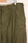 1953年契約　大きめサイズ　アメリカ軍　M-1951　フィールドパンツ　カーゴパンツ　中古品