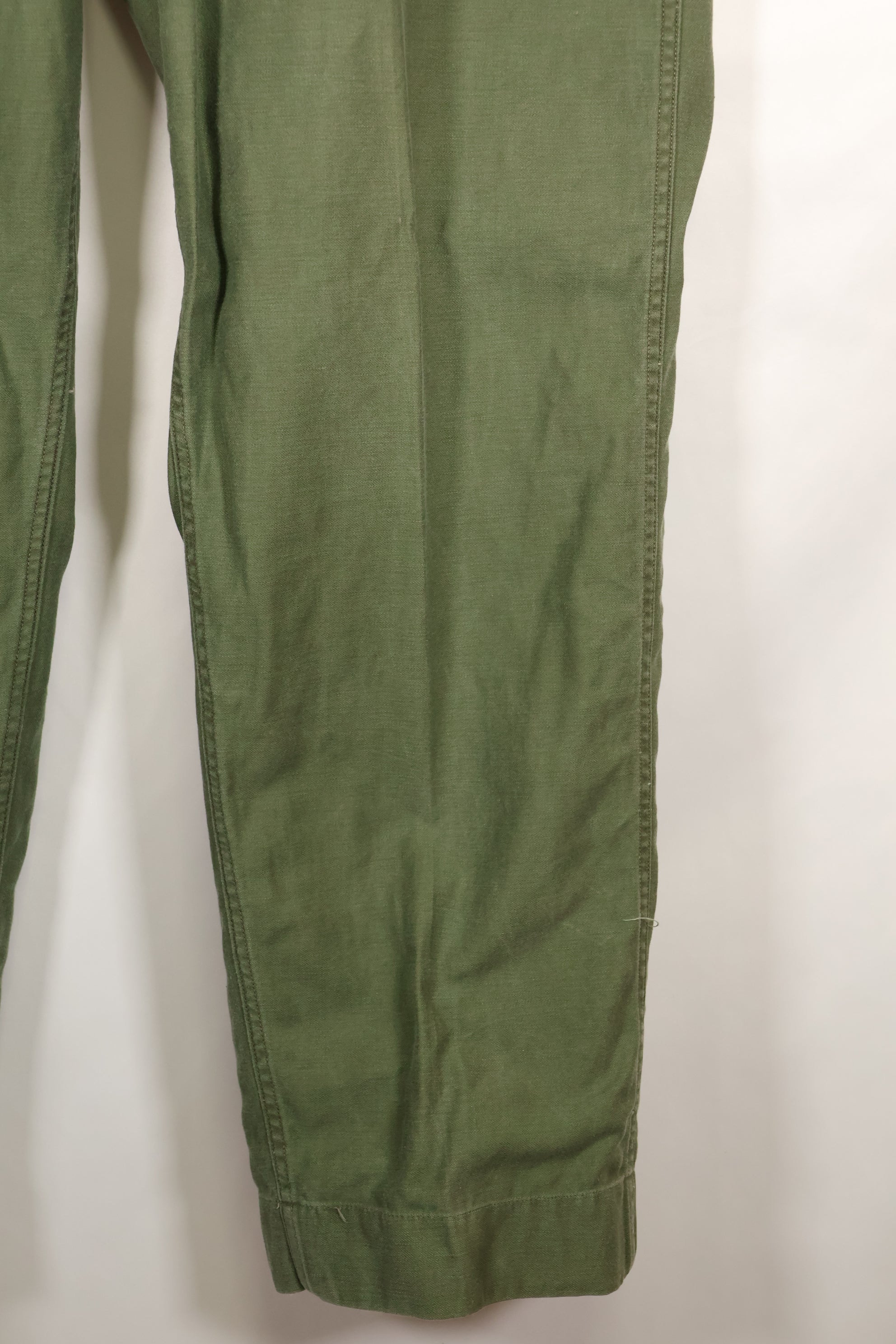 1960s lot, estimated 36 approx USMC P-56 utility pants, used.