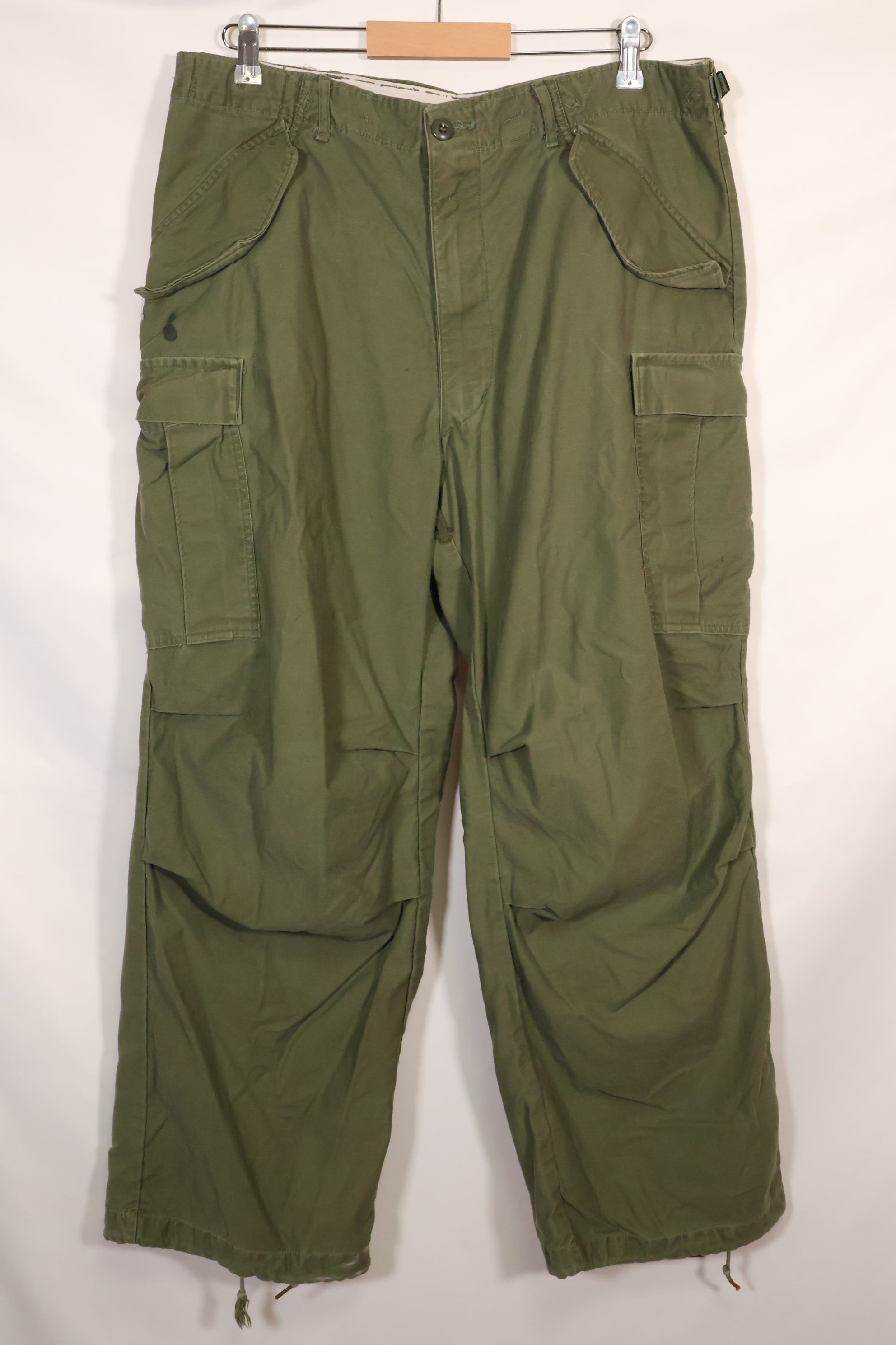 1960年代〜70年代　推定 M-R　アメリカ軍　M65 コットン製　フィールドパンツ　　中古品
