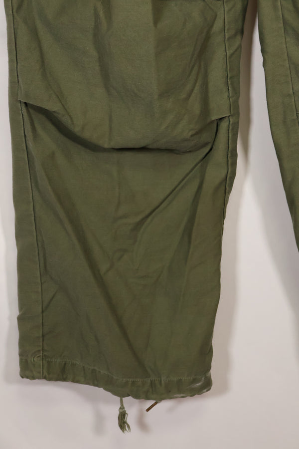 1960年代〜70年代　推定 M-R　アメリカ軍　M65 コットン製　フィールドパンツ　　中古品