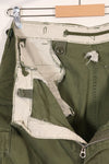 1960年代〜70年代　推定 M-R　アメリカ軍　M65 コットン製　フィールドパンツ　　中古品