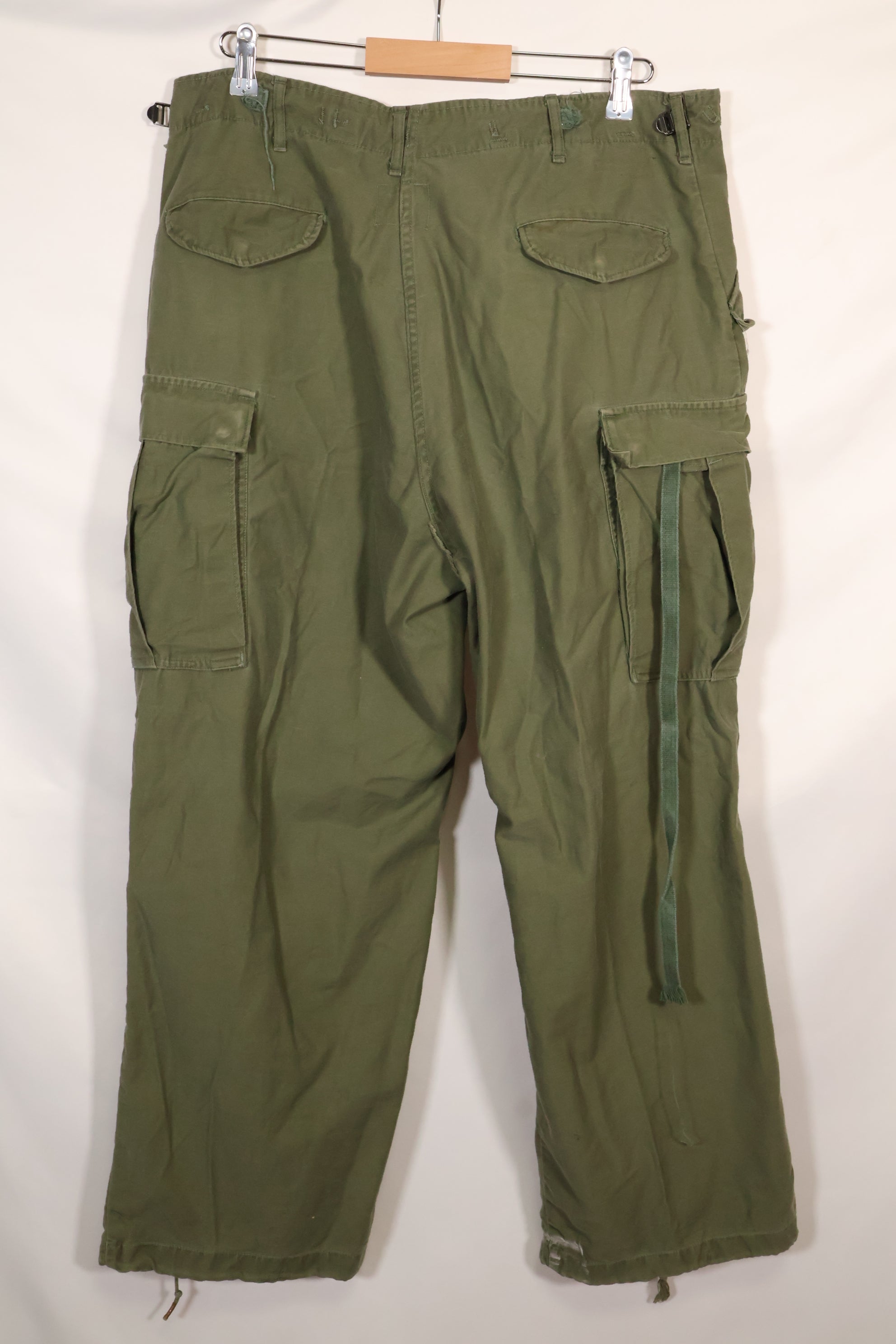1960年代〜70年代　推定 M-R　アメリカ軍　M65 コットン製　フィールドパンツ　　中古品
