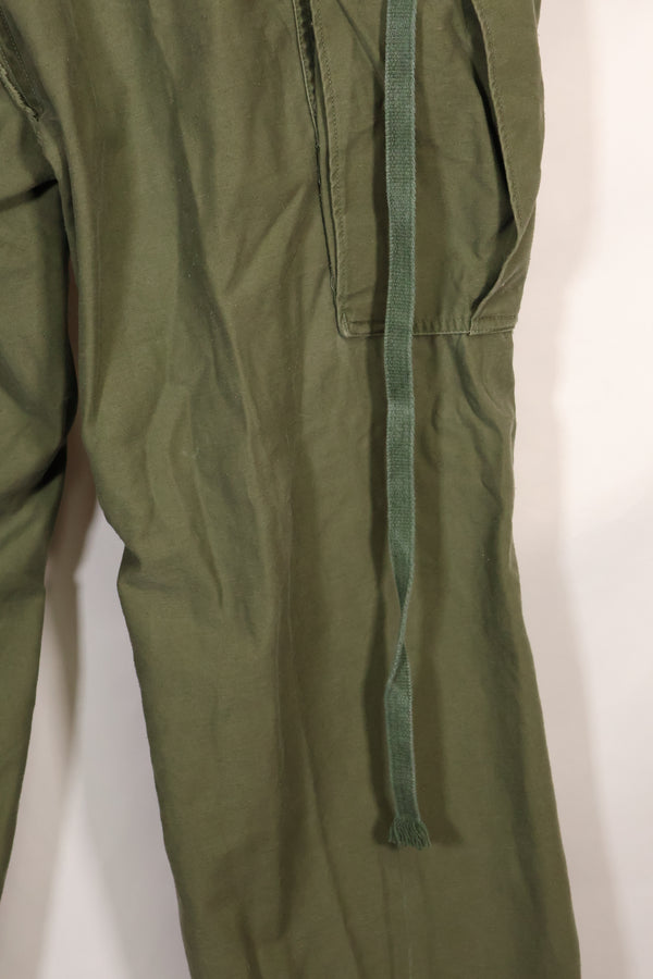 1960年代〜70年代　推定 M-R　アメリカ軍　M65 コットン製　フィールドパンツ　　中古品